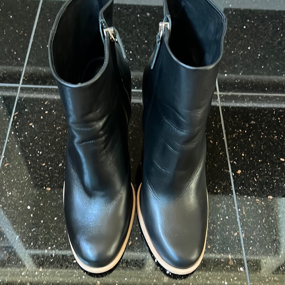 Black Cult Gaia Short Boot 4.25 Inch Heel